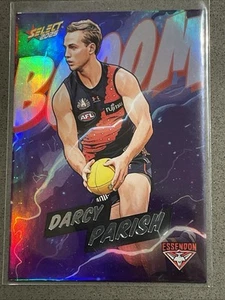 AFL Select Footy Stars Boom 2025 BM58 Darcy Parish 349/360 Essendon - Imagen 1 de 2