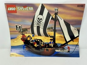 Vintage Lego 6268 Pirates ship Renegade Runner Instructions Only - Excellent! - Picture 1 of 5