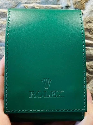 Rolex Leather Travel Case Pouch – Premium Watch Gift Luxury Accessory NIB - Image 1 of 4