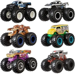 Mattel - Hot Wheels Monster Trucks 1:64 Demo Doubles 2-Pk Assorted Models - Picture 1 of 3