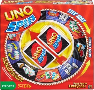 Mattel Games UNO: Spin Card Game - Picture 1 of 2
