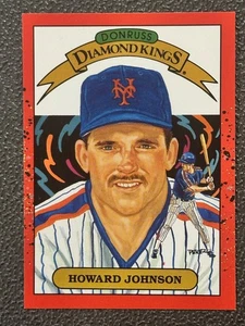1990 Donruss - Diamond Kings Howard Johnson #18 - Bild 1 von 2