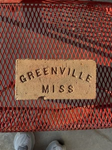 Greenville Mississippi Brick - Picture 1 of 2