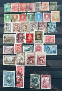 Old Argentina Classic Stamps - Lot of 39 stamps used nice - Picture 1 of 1
