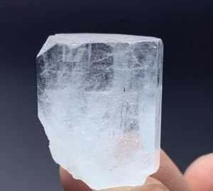 52 kt natürliches Aquamarin terminiertes Kristallpräparat aus Skardu Pakistan  - Bild 1 von 15