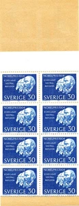 Schweden 1964 kpl Heft Nobelpreisträger 30 öre. MNH - Bild 1 von 1