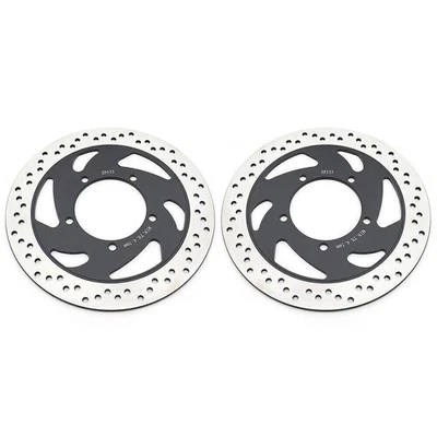 Par de rotores de freno delanteros para Suzuki VL1500 Intruder C1500 2005-2009 Boulevard C90 Foto 1 de 4