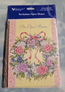 Tarjetas Paramount "Invitación a una casa abierta" / Pack de 8 nuevas, sin abrir, ¡fantasía!  - Imagen 1 de 2