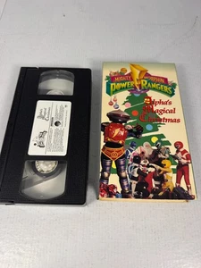 Mighty Morphin Power Rangers - Alphas Magical Christmas (VHS) - Foto 1 di 3