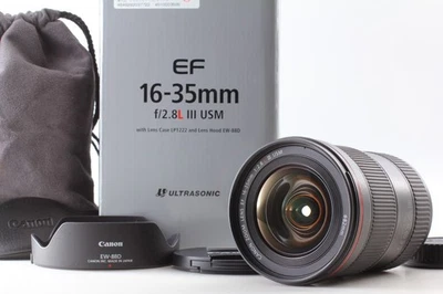 【Como nuevo en caja】 Lente zoom Canon EF 16-35mm f/2.8L III USM de Japón... - Imagen 1 de 4