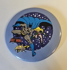 Batman & Robin Pinback Button 1987 #1813 DC Comics - Imagen 1 de 1