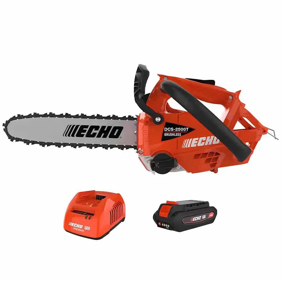 Echo 56V 12Inch Chainsaw Bar & Chain 50.4V 2.5Ah Battery Powered Kit - Image 1 of 1