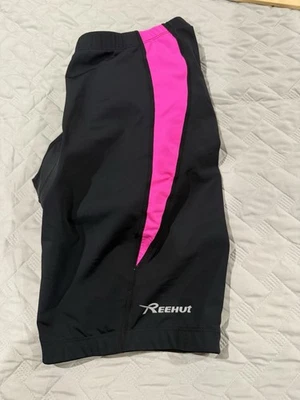 Bicycle Padded Shorts 2XL Female Cycling Garment Black With Pink - Image 1 of 4