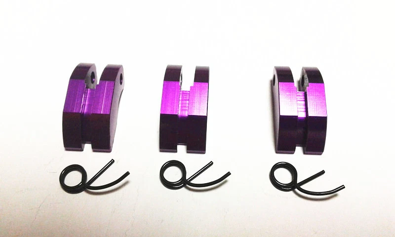 Aluminum Clutch Shoe (3PCS) For HPI Savage XL / X / 4.6 87151 86391 87196 Purple - Image 1 of 1