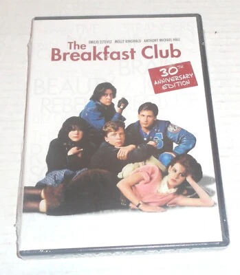 The Breakfast Club 30th Anniversary Edition Widescreen DVD NEW - Image 1 of 2