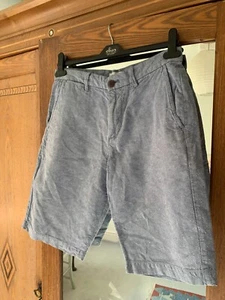Gap Linen mix Blue Bermuda Shorts Size 28; 12" (30cm). Good condition.  - Foto 1 di 13
