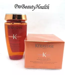 Kerastase Disziplin Oleo Relax Bain Shampoo 8,5 Unzen & Maske 6,8 Oz. - Bild 1 von 2