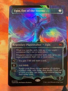 MTG Tarkir Dragonstorm Ugin Eye of the Storms Showcase Foil - Picture 1 of 1