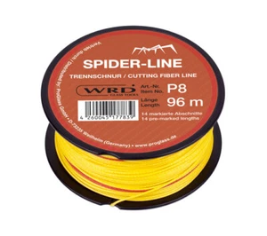 315 Feet - WRD Spider Line P8 Reusable Cutting , WRD Orange bat Fiber Line - Bild 1 von 11