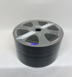 50PK Verbatim DVD+R Digital Movie Logo DVD Recordable Media 8X 4.7GB, 96801 - Picture 1 of 3