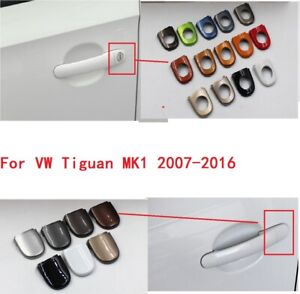 For VW Tiguan MK1 2007-2016 Door Handle Cover Key Hole Cover Outer Handle Cover