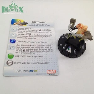 Heroclix Fear Itself set Greithoth #024 Rare figure w/card! - Picture 1 of 1