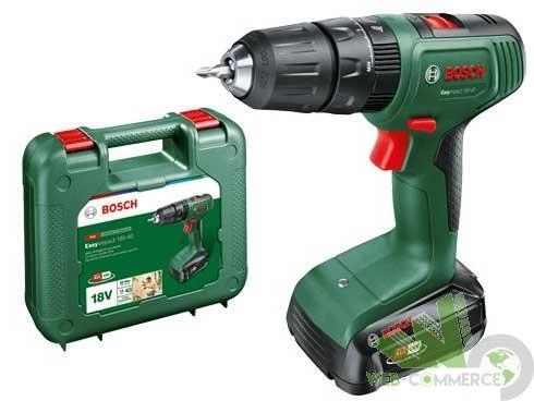 TRAPANO AVVITATORE A BATTERIA CON PERCUSSIONE BOSCH 18V-40 EASY IMPACT - Immagine 1 di 1