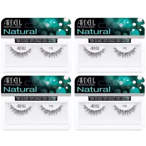 Lashes Natural 172 - Wiederverwendbare, natürlich aussehende falsche Wimpern, langanhaltende Str - Bild 1 von 12