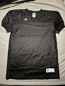 Russell Athletics Kids Youth Mesh Football Jersey Practice Black Large Youth - Picture 1 of 4