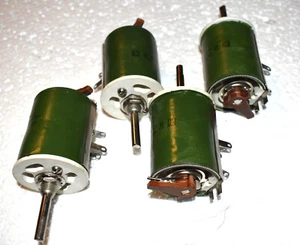 4 x PPB-50G (ППБ-50Г) Resistenza variabile avvolta a filo 100 Ohm 50 W. NOS - Foto 1 di 5