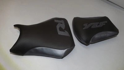 YAMAHA 2002/2003  YZF R1   black/dark grey custom seat covers - Image 1 of 4