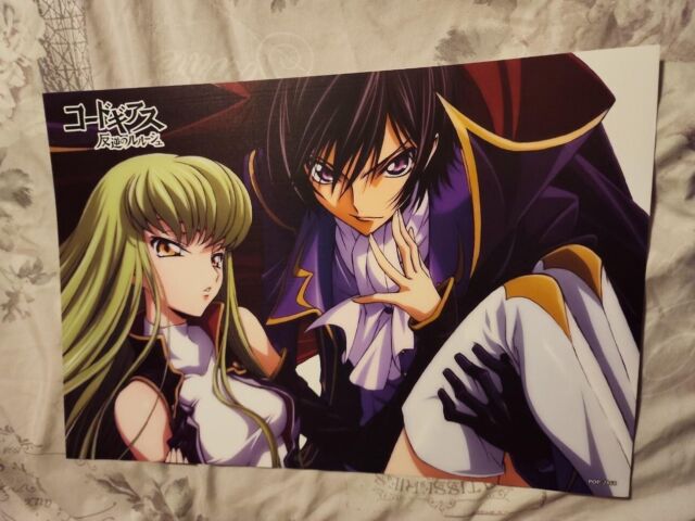 Anime Poster Code Geass CC Lelouch HD Wall Scroll Poster Home Decor 60x40cm  Hot