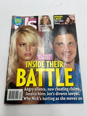 US Weekly Magazine December 2005 Nick Lache Jessica Simpson Inside Their Battle - Image 1 of 4