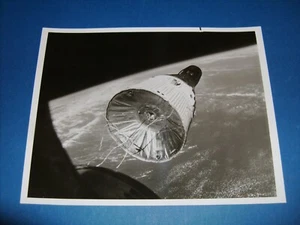 NASA GEMINI 6 CITA NÚMERO DE SERIE FOTO EN BLANCO Y NEGRO 1968 ORIGINAL - Imagen 1 de 2
