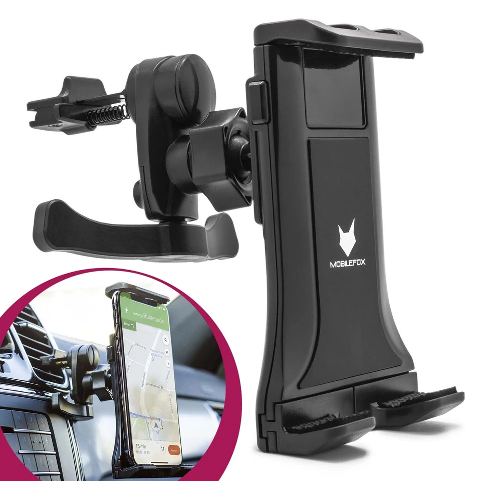 Mobilefox Universal Car Phone Mount Ventilation Slot Car Clamp Holder Car - Image 1 of 4