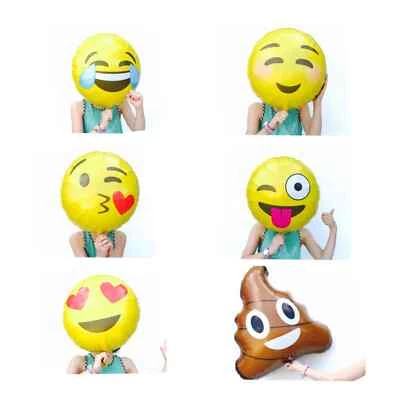 Globos EMOJI Lámina Mylar Globos Fiesta Globos Accesorios para imágenes y MÁS - TÚ ELIGES Foto 1 de 4