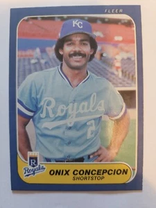 1986 FLEER ONIX CONCEPCION #6 NM - Picture 1 of 1