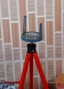 Prismatic Compass With telescopic Tripod Survey Works 4 inch brass - Picture 1 of 4