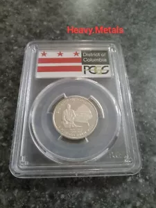 2009-S DISTRICT OF COLUMBIA Silver Proof Quarter PR70 PCGS FLAG LABEL LOW PRICE! - Picture 1 of 5
