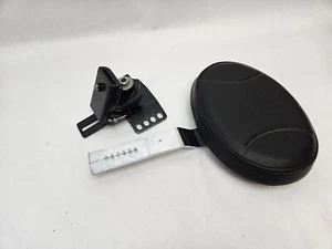 For HARLEY DAVIDSON Touring Models Rider Backrest Support With Bracket used - Picture 1 of 14