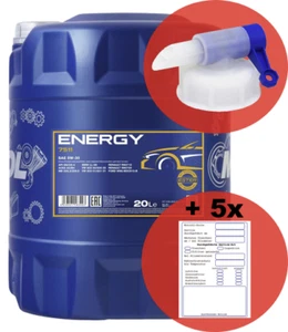 20 L Motoröl MANNOL 7511 Energy 5w-30 mit Auslaufhahn VW 502.00 505.00 MB 229.3 - Bild 1 von 1