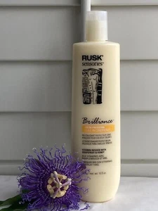 Rusk Brilliance Color Protecting Leave In Conditioner 13.5oz Grapefruit Honey - Picture 1 of 1