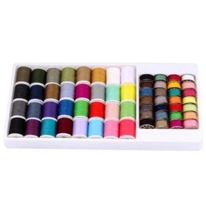 60 Pcs Polyester Thread Kit Spools Cone1000 Polyester Sewing Threads - Picture 1 of 12