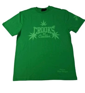 medium crooks and castles t-shirt 420 weed - Bild 1 von 5