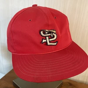 Vintage St. Louis Cardinals Patch Snap Back Hat Cap Baseball MLB Korea 7-7 5/8 - Picture 1 of 9