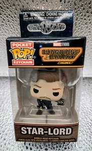 Funko Pocket Pop Star - Lord Guardians Of The Galaxy Vinyl Figur Schlüsselanhänger Neu - Bild 1 von 3