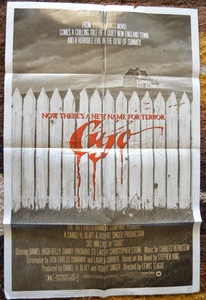 Vintage Original Cujo Movie Poster 1983 One Sheet Horror Stephen King Large - Picture 1 of 10