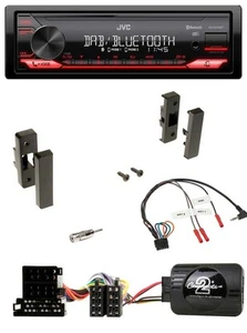 JVC DAB Lenkrad Bluetooth USB Autoradio für Audi A3 8L 1996-2000 - Bild 1 von 9