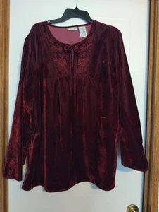 White Shag 2 PC Outfit Women's Size 22W/24W - Picture 1 of 4