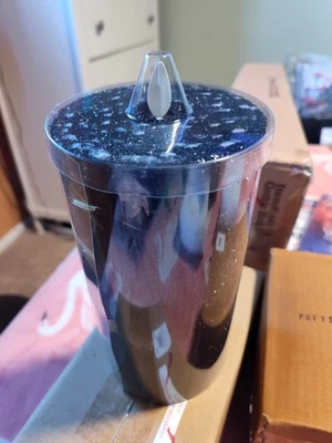 VELA HALLOWEEN NEGRA PARPADEANTE LED 8 PULGADAS GRANERO CERÁMICA 8 PULGADAS LUMINARA... Foto 1 de 4